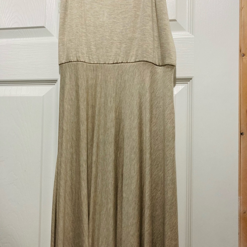 Elan long strapless dress NWT